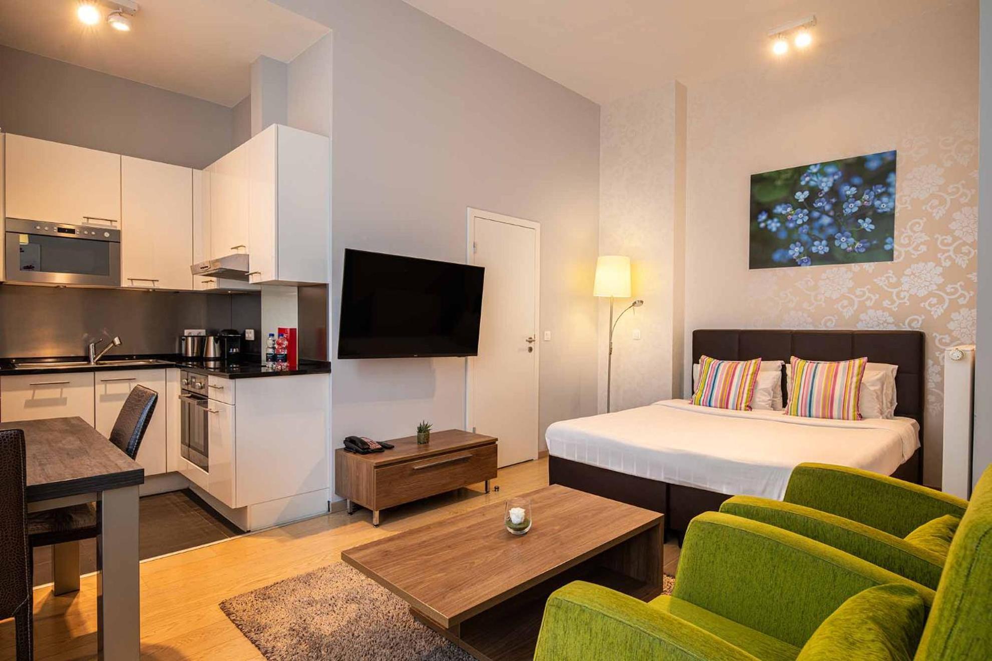 Thon Residence Florence Aparthotel Bruxelles Eksteriør billede